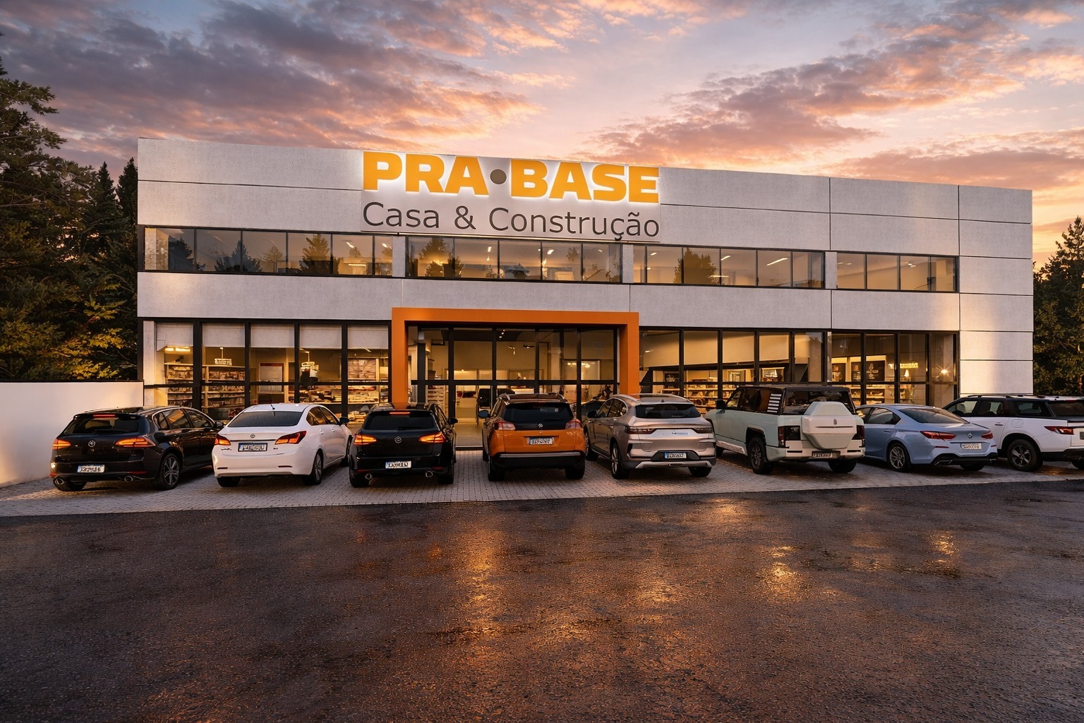 Fachada da loja PRA·BASE